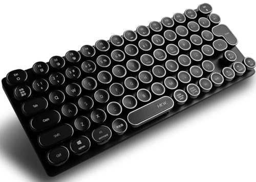 【定価¥11,500】タイプライター風キーボード　青軸 WE-TYPKBM-SV タイプライター風メカニカルキーボード 青軸 英語