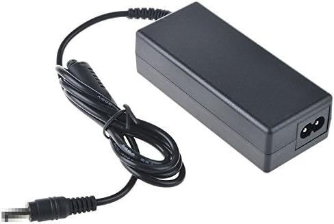 SLLEA AC/DC Adapter Charger showing the DC output plug and AC input port