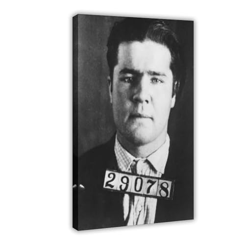 Impression Pretty Boy Floyd sur toile haut de gamme avec cadre pour art mural de salon