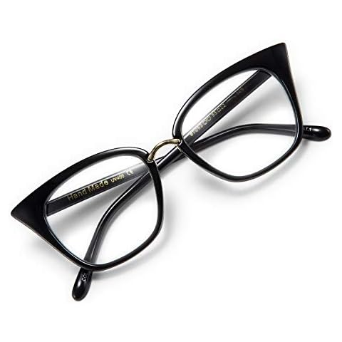 WANWAN Women Cat Eye Reading Glasses Fashion Frame Oversized Quality Readers Cover