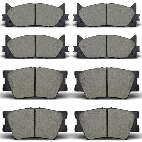 TALAMOYI D1293 D1212 Front & Rear Ceramic Disc...