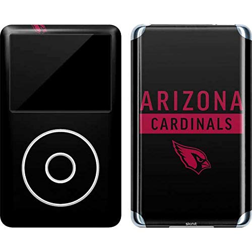 Skinit Decal MP3 Player Skin Compatible with iPod Classic (6th Gen) 80GB - Officially Licensed NFL Arizona Cardinals Black Performance Series Design