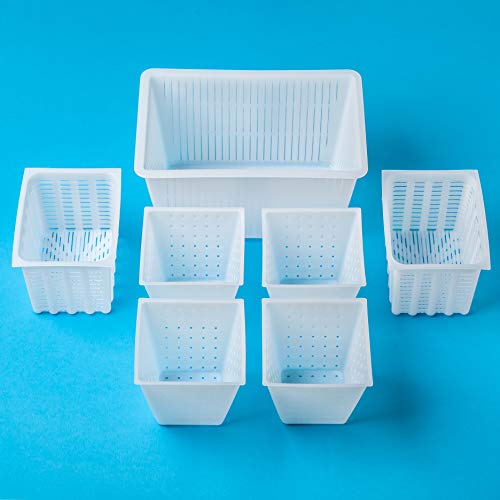 Cheese making Cheese Molds Set Brick + Valance Original HOZPROM Cheese making molds Cheese making Rennet Ricotta Hard soft cheese Cheese making rennet Cheese making mold Cheese press | 0.88-4.20 lbs