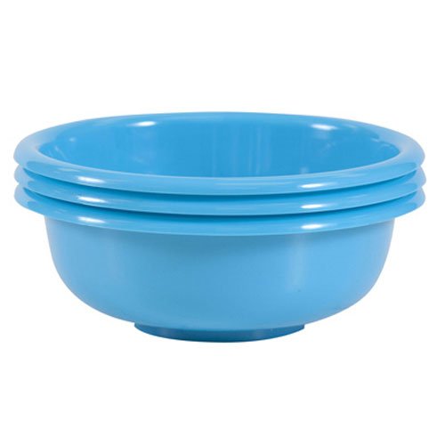 Easy Pack Plastic Bowls, 3-Pack, 125gm