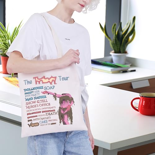 Bolso tipo tote American Singer inspirado en conciertos y álbumes de cantantes, regalo personalizado con memoria física miniatura 3