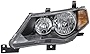 CarLights360: For Mitsubishi Outlander Headlight Assembly 2007 2008 Driver Side Matte Black Halogen Type DOT Certified For MI2502144