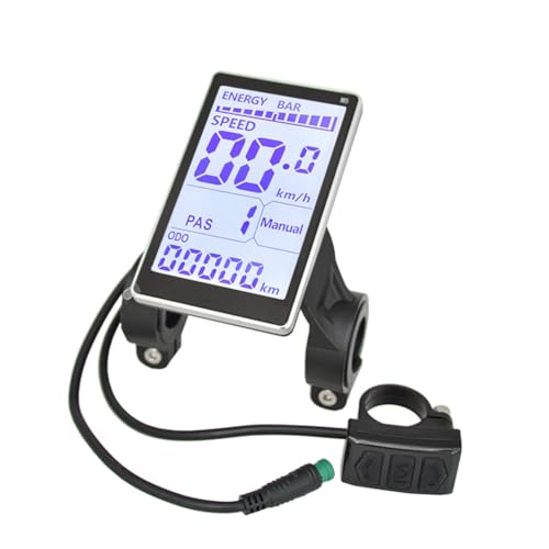 Compteur d'affichage LCD pour vélos de montagne et trajets quotidiens