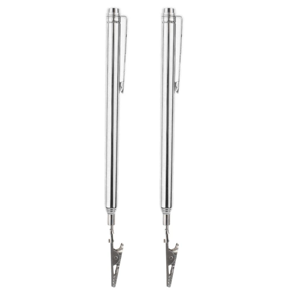 2x Clip Télescopique, Outil de Clip pour Stylo Télescopique de 66 Cm (26 Pouces) de Long