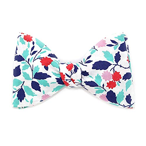 Noeud papillon fleuri liberty andrea b idéal pour un mariage champêtre