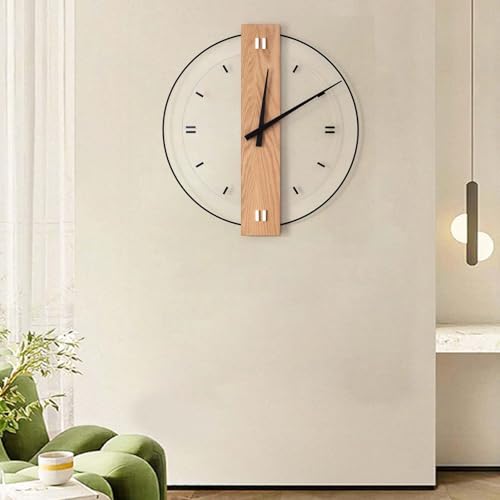 Horloge murale suspendue déco pour une chambre d'amis chaleureuse et zen