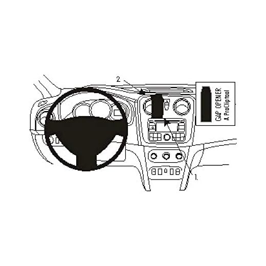 Brodit ProClip 7320288548999 Kit de Coche Montaje Central
