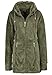 Produktbild Sublevel Damen Kuschelfleece Jacke Mantel mit Kapuze Middle-Green M