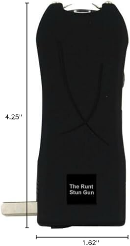 Miniatura 10 de Paquete de protección de autodefensa para mujer (1) pistola paralizante negra de 20 millones de runt y (1) spray de pimienta con lápiz labial Pepper