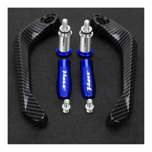 Protection levier frein V-MAX aluminium pour guidon moto - 2