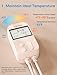 meross Smart Temperature Controller 15A 1800W, Smart Wi-Fi Thermostat Controlled Outlet Plug Works with Apple Home, Alexa, Google Home for Heating Cooling Homebrew Fermentation Reptiles Greenhouse