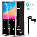 【Mehre Funktionen】 Mit diesem MP3 Player können Sie Aufzeichnung, Video, UKW Radio, E-Buch usw. verwenden. Mit Equalizer, Lautstärkebegrenzung, Resume, Timer, Wecker, A-B Wiederholung, Variable Geschwindigkeitswiedergabe, usw. ist es ein tolles Geschenk für Kinder oder Erwachsene, perfekt nicht nur für Reise und Sport, sondern auch für Unterhalten und Lernen.