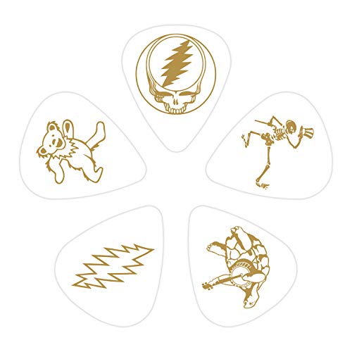 D’Addario Accessoires Médiators blanc - Les Beatles, Paul McCartney, John Lennon, RIngo Starr, George Harrison D'Addario Accessoires Médiators blanc – Image 3