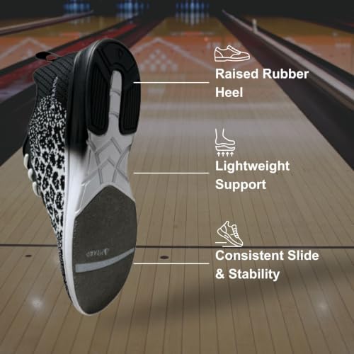 Image of Pyramid Women's Path Lite Seamless Mesh Bowling Shoes - Lightweight Seamless Design, Athletic Fit, Breathable Knit Upper, Universal Slide Soles