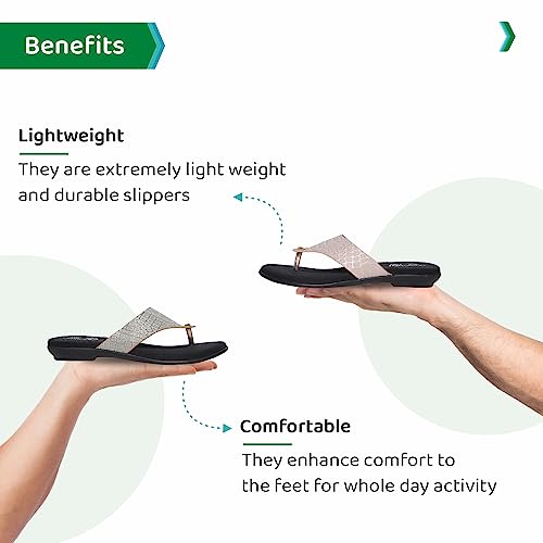 Image of ORTHO JOY Fancy doctor Sandals|| Stylish Comfortable Casual slippers for women