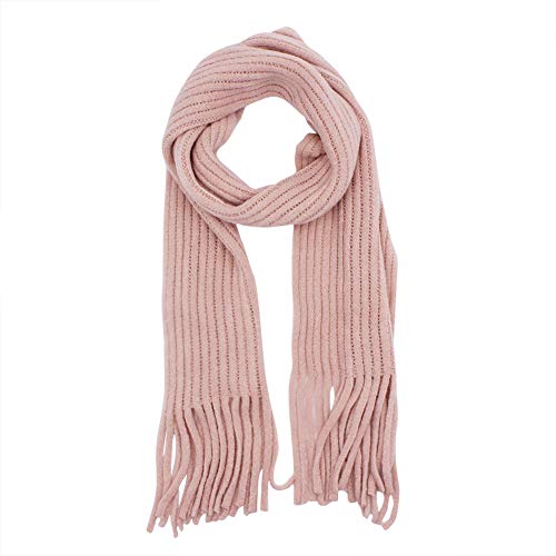 Rarityus Kids Knitted Tassel Scarf Fashion Solid Color Toddler Soft Warm Scarves Neck Warmer Winter For Girls Womens #TOP3