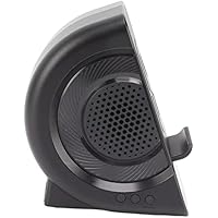 Altavoz Bluetooth Despertador, PC Y ABS 3 en 1 Despertador Bluetooth Gran Rango de Carga para Oficina(Negro)