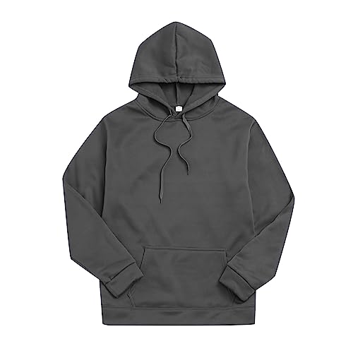Pull homme à capuche de qualité en tissu doux et chaud avec coupe oversize