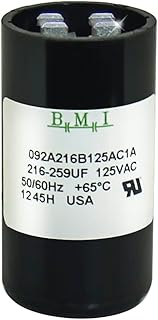 USA 216-259 uF/MFD 110-125 VAC 50/60 Hz AC Round Start Capacitor by JustCapacitors