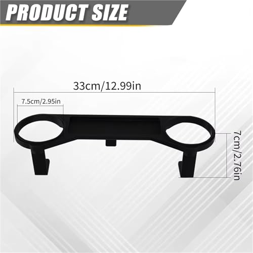 Support gobelet voiture d'extension haut de gamme pour console centrale de Volvo 240 - 3