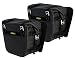Nelson-Rigg Black SE-3050-BLK Sierra Dry Saddlebags 100% Waterproof Mount to Most Adventure and Dual Sport Motorcycles