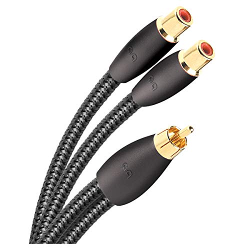 Cinch-Splitterkabel 2er-Set – 3 Auf 6 Adapter, 32 Cm, Für Audio/Video, Mit Anti-Rutsch-Design