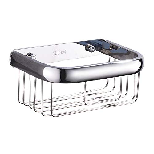 Estanteria Baño Sin Tornillo moderna del acero inoxidable 304 cestas de la ducha del cuarto de baño del cromo de almacenamiento Bastidores de pared sostenedor de papel higiénico accesorios de baño 756