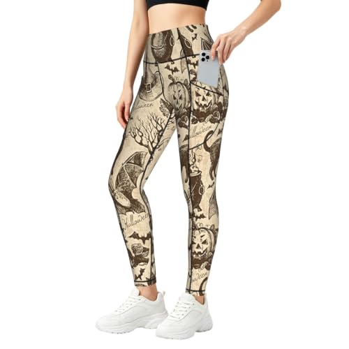 Pantalones de yoga opacos adiós transparencias mallas deportivas con bolsillos para correr