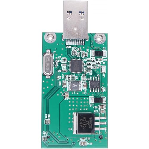 Adaptador mSATA a USB 3.0 con chip ASM225 miniatura 1