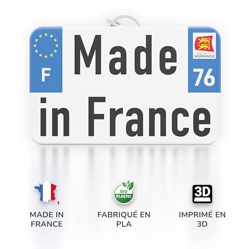 ThomiCraft – Porte-Clés Personnalisé Plaque Immatriculation | Porte-Clef Personnalisable Prénom & Texte | Impression 3D & UV | Accessoire Moto Fabriqué en France | Idée Cadeau Original Motard – vue 5