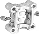 Trkimal Kipphebelhalterung Kipphebel Nockenwellenhalterhalterung Ersatz Passend für GY6 50cc 60cc 70cc 80cc 139QMB chinesischen Roller Moped Mountain Go Kart (69mm-Ventile)