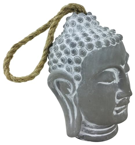 Price comparison product image Carousel Home and Gifts Buddha Ornament Door Stop With Jute Handle ~ Novelty Door Stopper