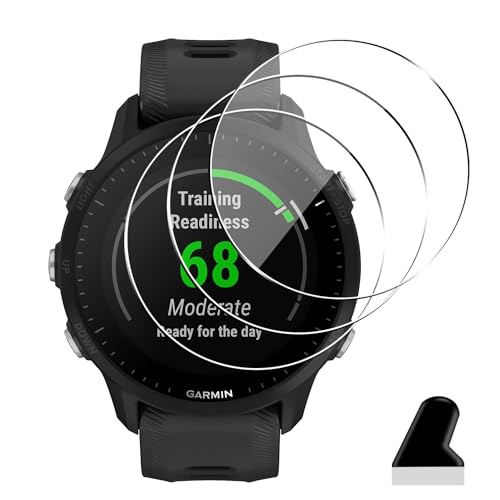 �y3���Z�b�g�z �Ή� Garmin Forerunner 955 / Forerunner 955 Dual Power �K���X�t�B���� �ی�t�B���� 3�� �Ή� Garmin Forerunner 955 �t�B���� �y �d�x9H ���{���Ɏq�� �z �Ή� 