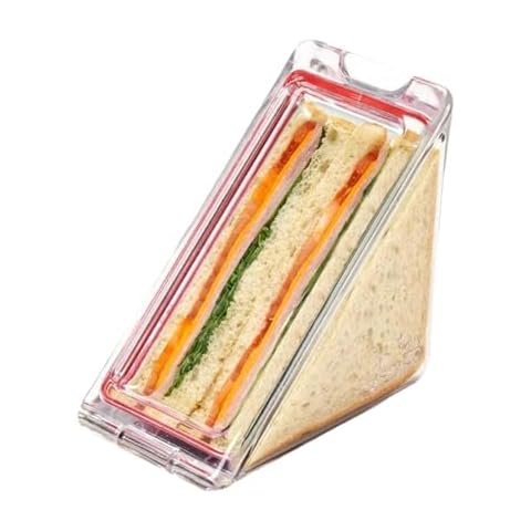 JSHDUSA Portable Triangle Sandwich Container Cover