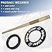 AUTOVIC Crank Seal Ring Cover Kit, Crankshaft Seal Cover and Clutch Puller Removal Tool for Polaris Ranger 900/1000 General 1000 RZR 900/1000