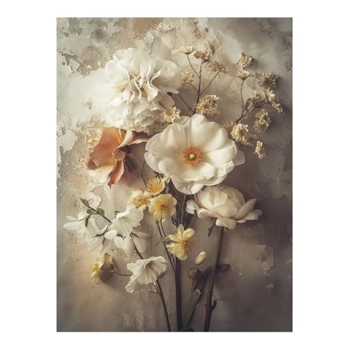 Peinture diamant Fleurs kit créatif pour adulte détente salon