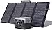 Produktbild EF ECOFLOW Tragbare Powerstation RIVER 2 MAX mit 160W faltbare solar panel, 512 Wh Solargenerator mit LiFeP04, Schnellladung in 1 Stunde, bis zu 1000 W Leistung, Balkonkraft für Camping/zu Hause