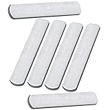 FlidRunest 6PCS Weighted Vest for Men Workout, Adjustable Weighted Vest Steel Plates, Weighted Vest Weights Inserts, Equipment for Training Running Jogging Cardio for Men Women Kids