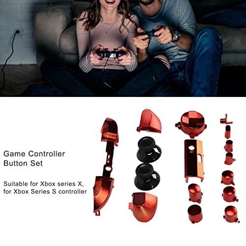 Acessórios para maçaneta de jogo, aparência bonita Conjunto de botões de controle de jogo compatível