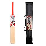 Kansal Popular Willow Cricket Bat Full Size with Bat Cover (15 Years and Above Adult)