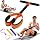 Multifunction Pedal Resistance Band with Handle, Upgraded Exercise Equipment with Soft Foot Pedal for Sit Up & Full-Body Home Gym Workouts, Core/ABS Training, Pilates, Yoga & Physical Therapy