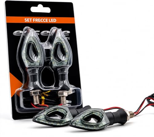 MONTAGGIO UNIVERSALE - Compatibili con la maggior parte delle moto grazie all’attacco universale. Installabili sia anteriormente che posteriormente. Su alcuni modelli potrebbero essere necessarie resistenze o relè LED.