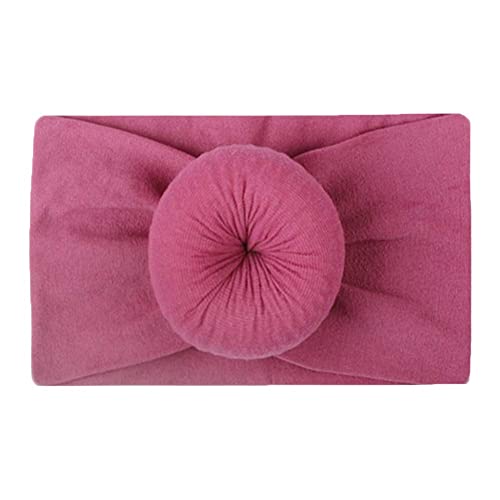 Image of BAKEFY -6 Kids Baby Bohemian Turban Headbands Super Soft Cotton Cute Knot Caps Stretchy Soft Headbands for Baby Girls Infants Toddlers Kids Cute Toddler Cap Baby
