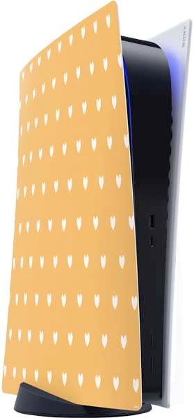 Skinit Decal Gaming Skin Compatible with PS5 Digital Edition Console - Pink and Red Hearts Design