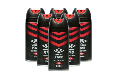 Image of Umbro Deo Spray Power 150ml - Pack of 6