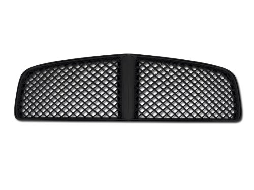 R&L Racing Black Finished Mesh Front Grill Sport Honeycomb Hood Bumper Grille Compatible With 2005-2010 For Dodge Charger #TOP20